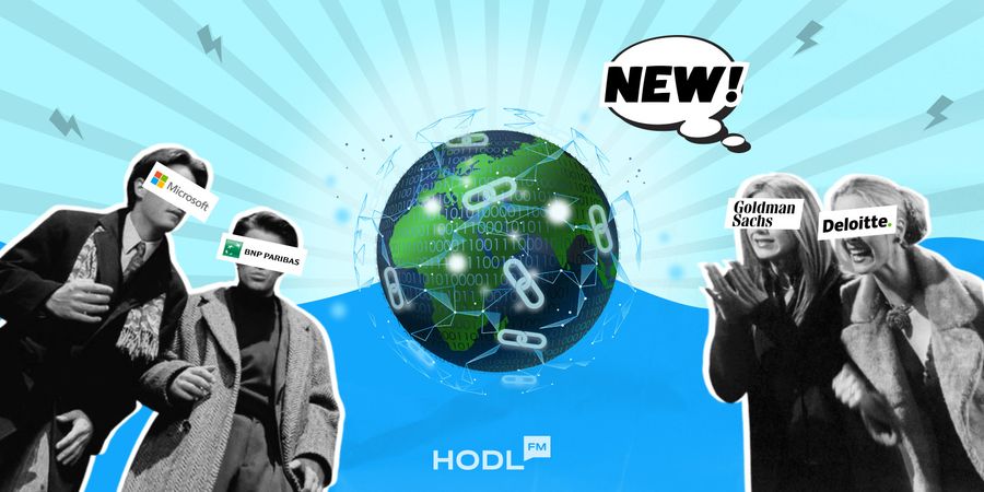 Microsoft, Goldman Sachs, and other companies have teamed up to create a new blockchain network Microsoft, Goldman Sachs, and other companies have teamed up to create a new blockchain network