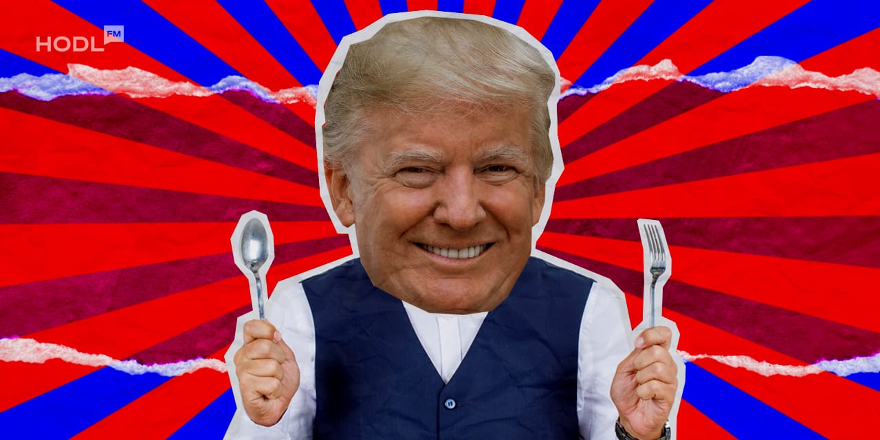 1 1 1 2 Trump Tries to Win Over Crypto Fans with Dinners, Meme Coins, and a Side of Controversy 1 1 1 2 Trump Tries to Win Over Crypto Fans with Dinners, Meme Coins, and a Side of Controversy