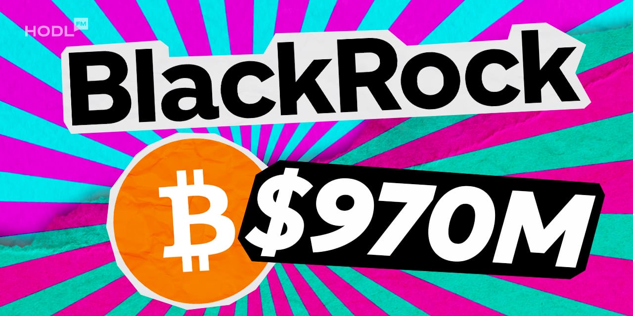1 5 BlackRock’s Bitcoin ETF Buys $970M in BTC Amid Surging Inflows