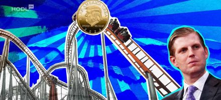 Trump’s Son Crashes Trump-Themed Token With Statement Despite Former Surge