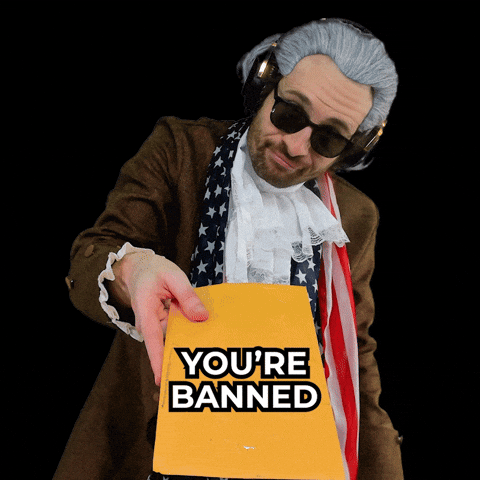 Ban Eviction GIF Google Play Sets New Crypto Wallet Rules for Over 15 Countries Google: You are banned