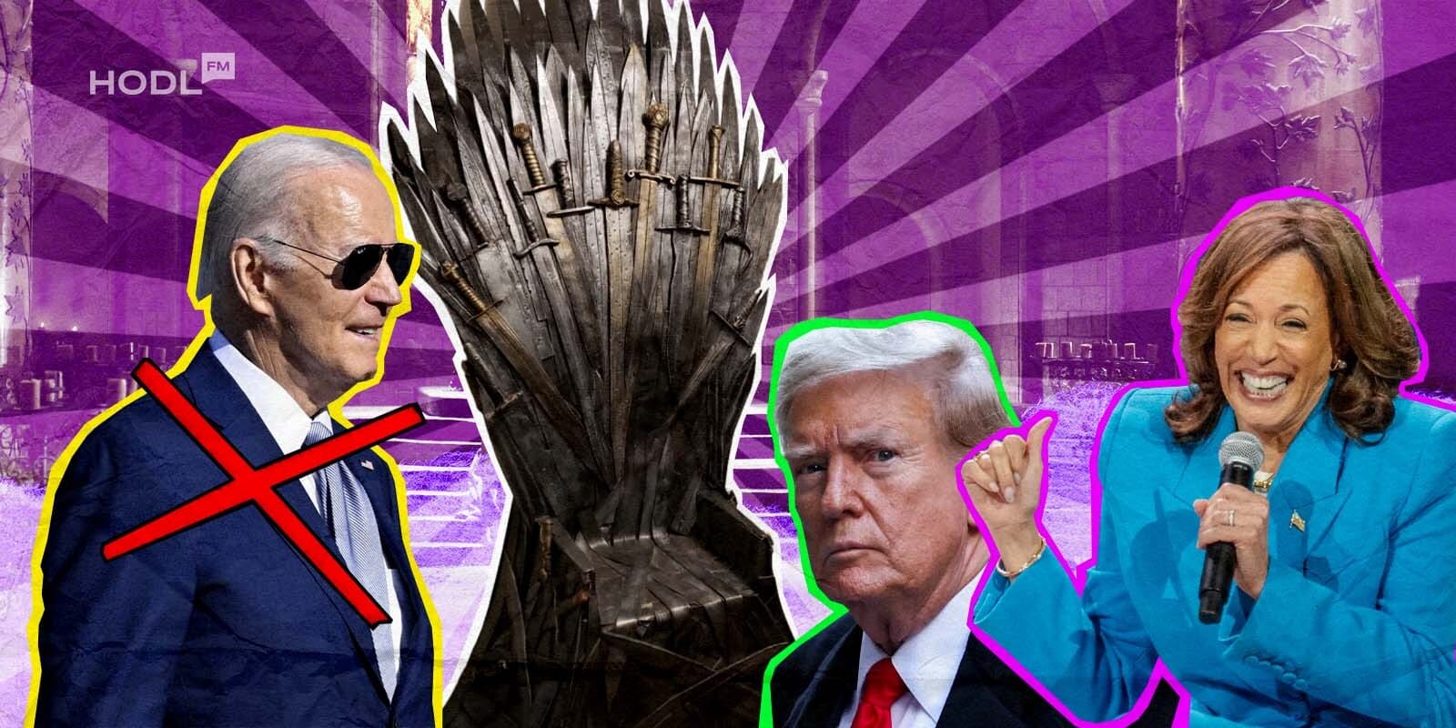 Biden democrats Harris cover Biden Runs from the Elections - Here's Why It's Good News for Crypto Biden democrats Harris cover Biden Runs from the Elections - Here's Why It's Good News for Crypto