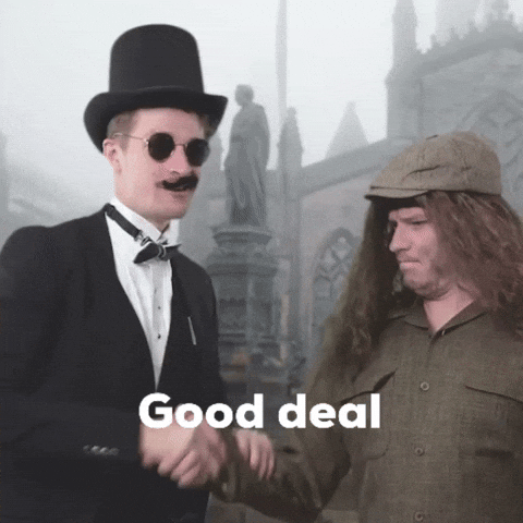 Business Man Deal GIF by Freedomists Standard Chartered Teams Up with FalconX to Boost Crypto Services Business Man Deal GIF by Freedomists Standard Chartered Teams Up with FalconX to Boost Crypto Services