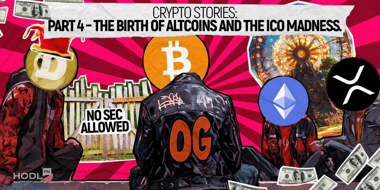 Crypto Stories 4 Crypto Stories: A Journey Through Time. Part 4: The Birth of Altcoins and the ICO Madness