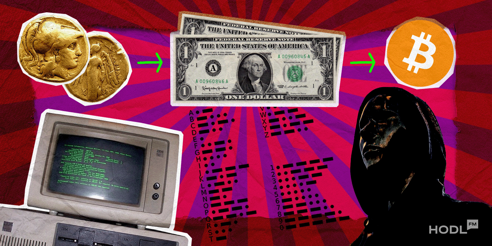 Crypto course 1 part Pre-Bitcoin Era. The Evolution of Magic Internet Money [Basic Crypto Course]