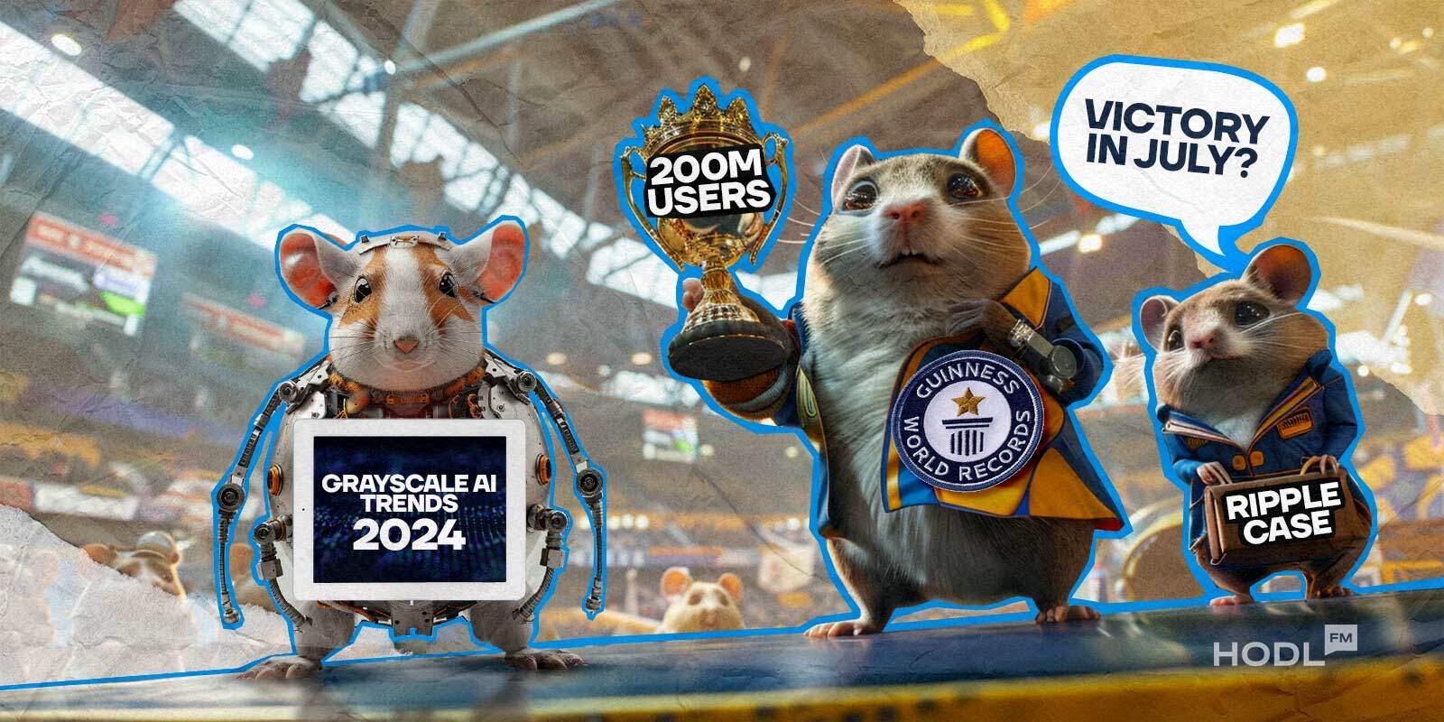 Digest 64 Hamster Kombat Guinness World Record, $1.19B Lost in H1, AI Dorminants Crypto Among Others Digest 64 Hamster Kombat Guinness World Record, $1.19B Lost in H1, AI Dorminants Crypto Among Others