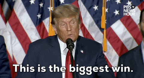 Donald Trump Win GIF by PBS News Trump-backed American Bitcoin Raises $220M for Mining Expansion Donald Trump Win GIF by PBS News Trump-backed American Bitcoin Raises $220M for Mining Expansion