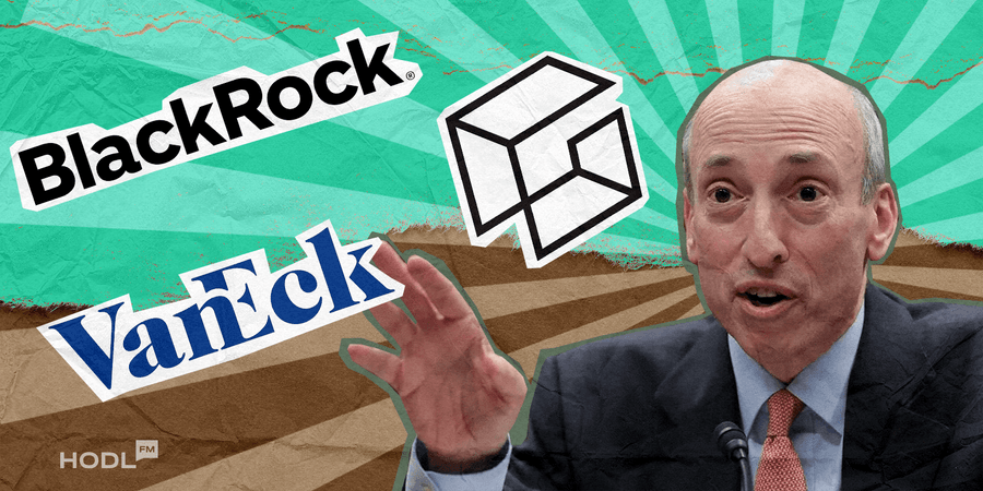 Grayscale BlackRock and VanEck min SEC to Refrain from Approving Ethereum ETFs this Year, Crypto Lawyer Says