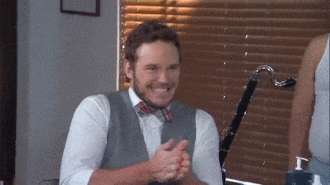 Happy Chris Pratt GIF Solana’s Pump.fun Announces PUMP Token Launch Soon Happy Chris Pratt GIF Solana’s Pump.fun Announces PUMP Token Launch Soon