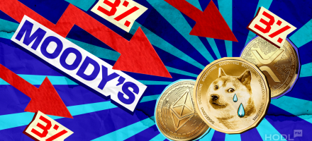 Crypto Market Stumbles as Moody’s Downgrades US Credit Rating