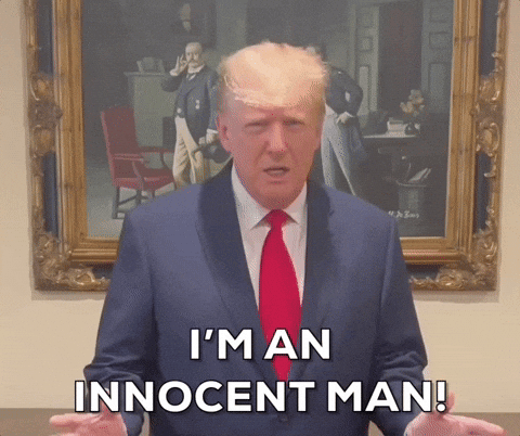 Im Innocent Donald Trump GIF by GIPHY News Crypto Market Falls as Musk and Trump Resume Their Public Spat Im Innocent Donald Trump GIF by GIPHY News Crypto Market Falls as Musk and Trump Resume Their Public Spat