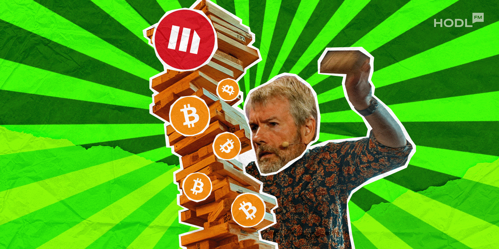 MicroStrategy Bitcoin MicroStrategy's Stock Plummets 45 Percent as Bitcoin Buys Slow Down
