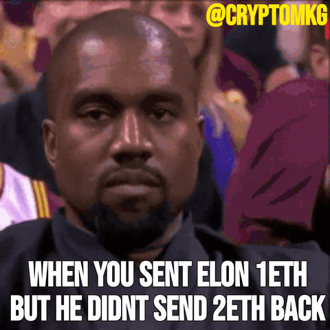 Rug Memecoin GIF by Crypto Memes GreedyBear Steals Over $1 Million with Browser Extensions and Malware When you sent 1 eth but not get 2 eth back
