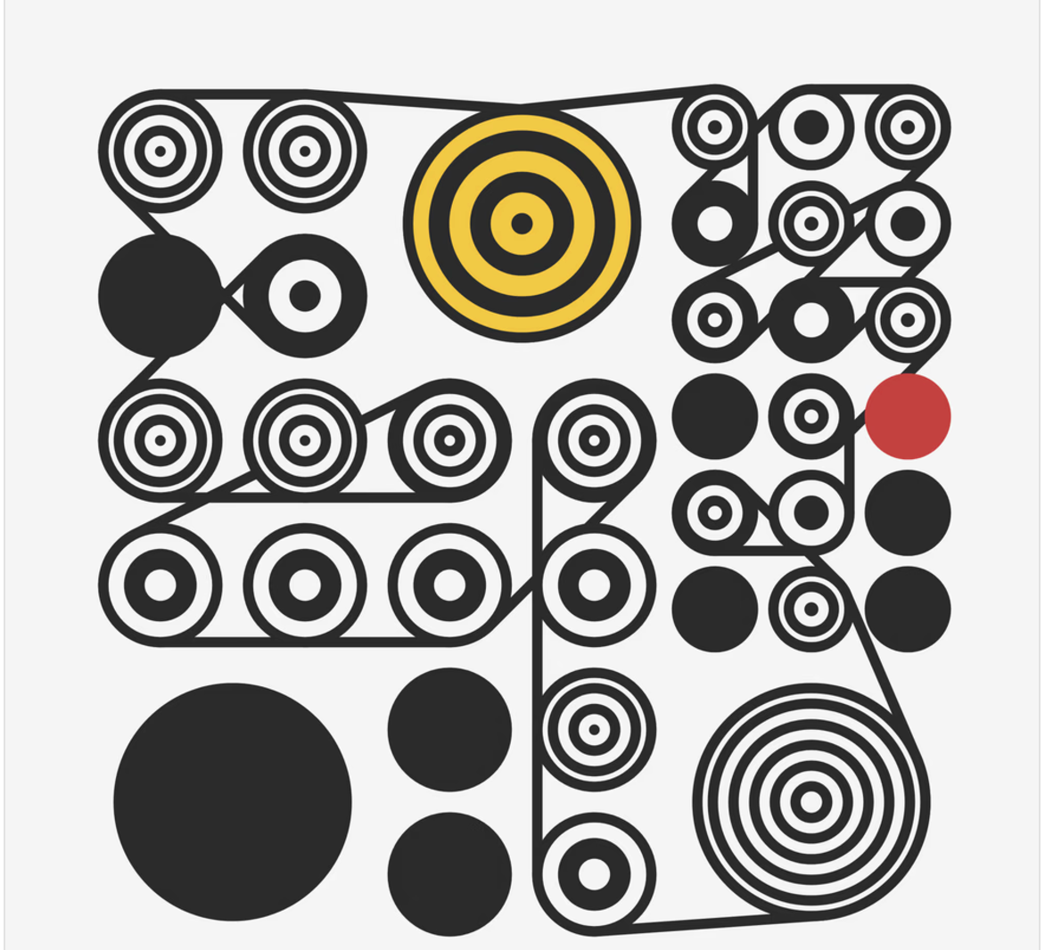 Screenshot 2025 01 28 at 15.55.29 Top 17 Most Expensive NFT Collections in 2025 Generative art Ringers #109 NFT by Dmitri Cherniak sells for $6.94 M (2100 ETH)