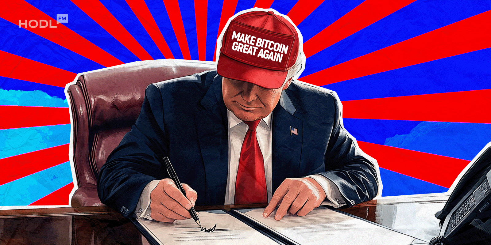 Trump Executive Order Btc Reserve 1 Trump Signs Executive Order Defending Crypto Businesses from Bank Closures
