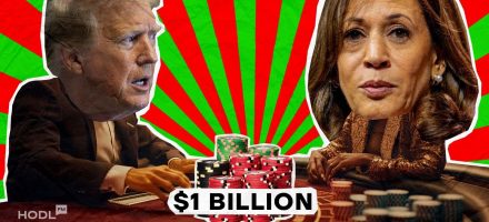 Trump Catching Up To Harris On Polymarket $1 Billion Betting