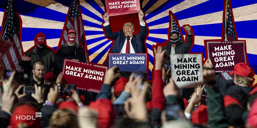 Trump meets with Bitcoin miners in latest show of industry support 2 “Bitcoin Should Be Made In The USA” Trump Declares After Meeting With Mining Industry Heads Trump meets with Bitcoin miners in latest show of industry support 2 “Bitcoin Should Be Made In The USA” Trump Declares After Meeting With Mining Industry Heads