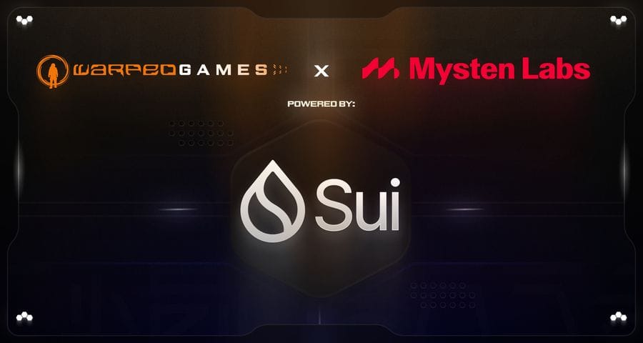 Warped Games Announces Official Partnership with Mysten Labs to build on Sui Warped Games Announces Official Partnership with Mysten Labs to build on Sui
