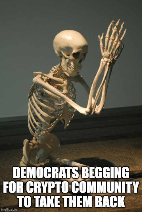 democrats meme Kamala Harris Campaigns Attempts To Mend Ties With Crypto Sector