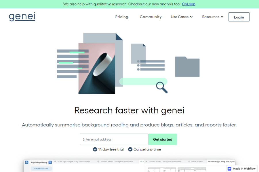 genei research ai tool Top AI Tools to Change Your Work and Daily Routine genei research ai tool Top AI Tools to Change Your Work and Daily Routine