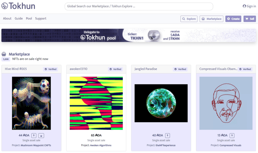 image 16 1024x607 1 Best 10 Cardano NFT Marketplaces image 16 1024x607 1 Best 10 Cardano NFT Marketplaces