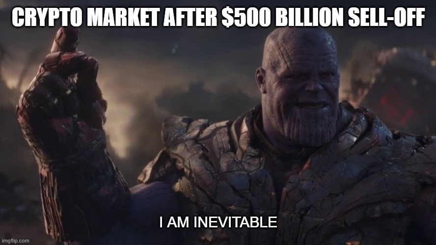 inevitable meme Crypto Market Records $500 Billion Sell Off In 3 Days: Is Winter Coming? inevitable meme Crypto Market Records $500 Billion Sell Off In 3 Days: Is Winter Coming?