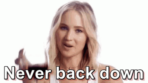 never back down cheers The Authorities Voted for a Law that Would Ban TikTok in the US