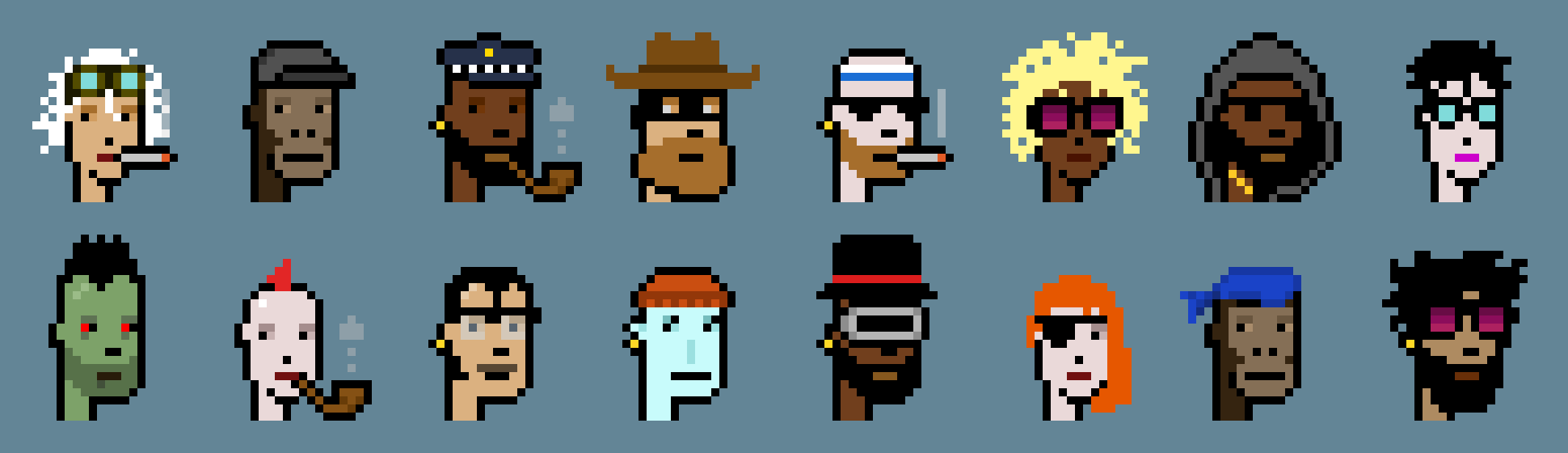 punk variety CryptoPunks: The OG NFT Collection That Changed Digital Art Forever punk variety CryptoPunks: The OG NFT Collection That Changed Digital Art Forever