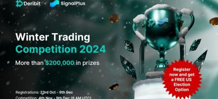 Deribit and SignalPlus Launch $200,000 Winter Trading Competition