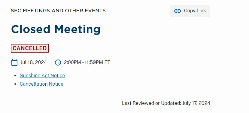 sec SEC Cancels Ripple Private Meeting Again - What Happened? sec SEC Cancels Ripple Private Meeting Again - What Happened?