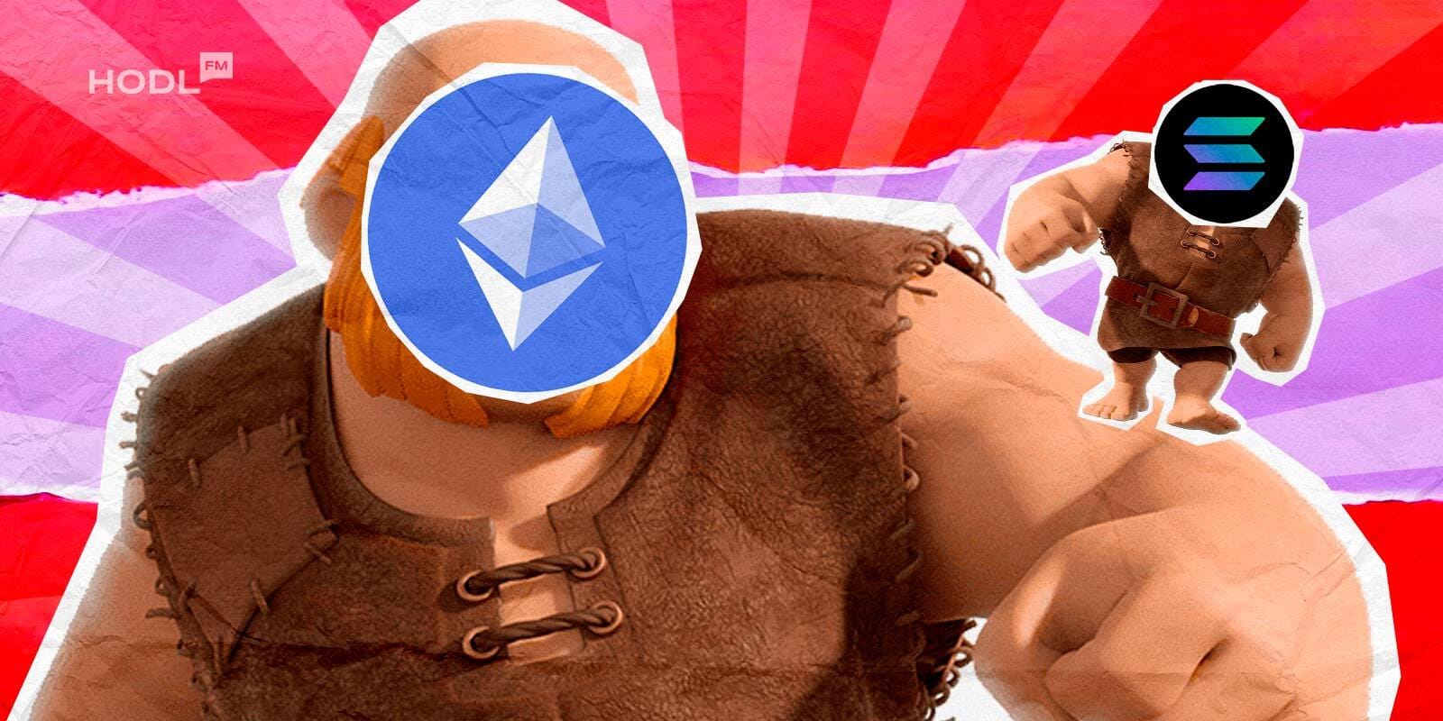 solana eth Solana Outperform Ethereum with $100 Billion DEX Volume in November