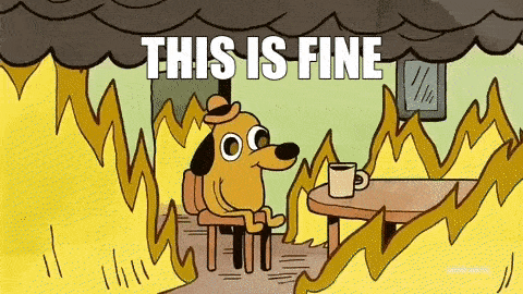 this is fine icegif 1 Crypto Platform ShapeShift Pays $275k to Settle SEC Accusations