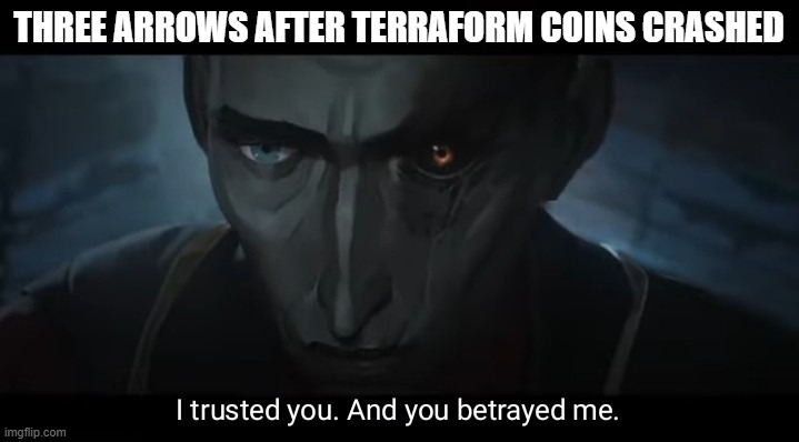 three arrows meme Three Arrows Slams TerraForm Labs With $1.3 Billion Suit three arrows meme Three Arrows Slams TerraForm Labs With $1.3 Billion Suit