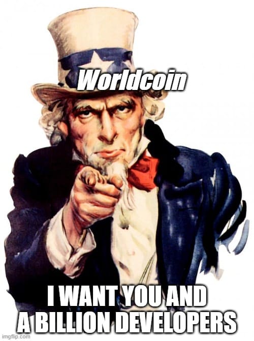 worldcoin meme2 Worldcoin And Alchemy Announce Partnership For New Blockchain Infrastructure worldcoin meme2 Worldcoin And Alchemy Announce Partnership For New Blockchain Infrastructure
